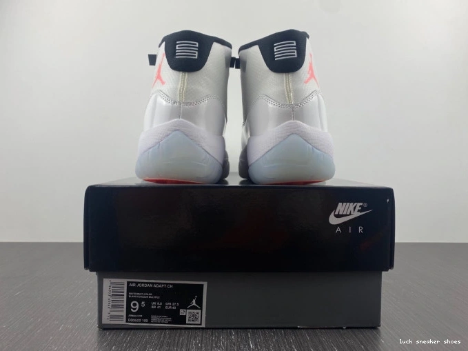Rep LUCY DD3522-100 White 11 (CN Plug) Adapt Jordan Air 0720